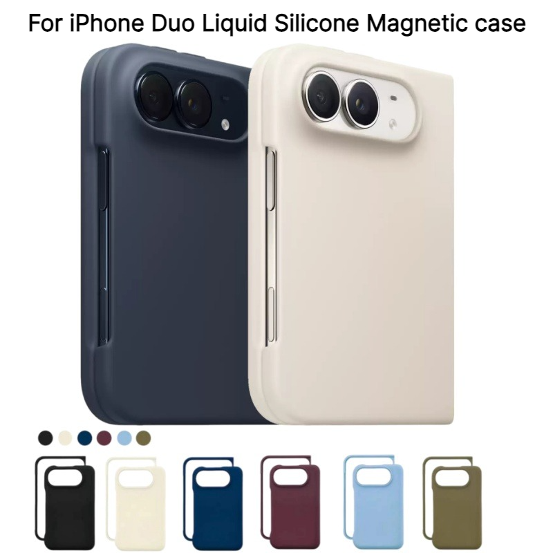 Liquid Silicone Magnetic Phone Case - Original 1:1 Liquid Silicone Skin Feel