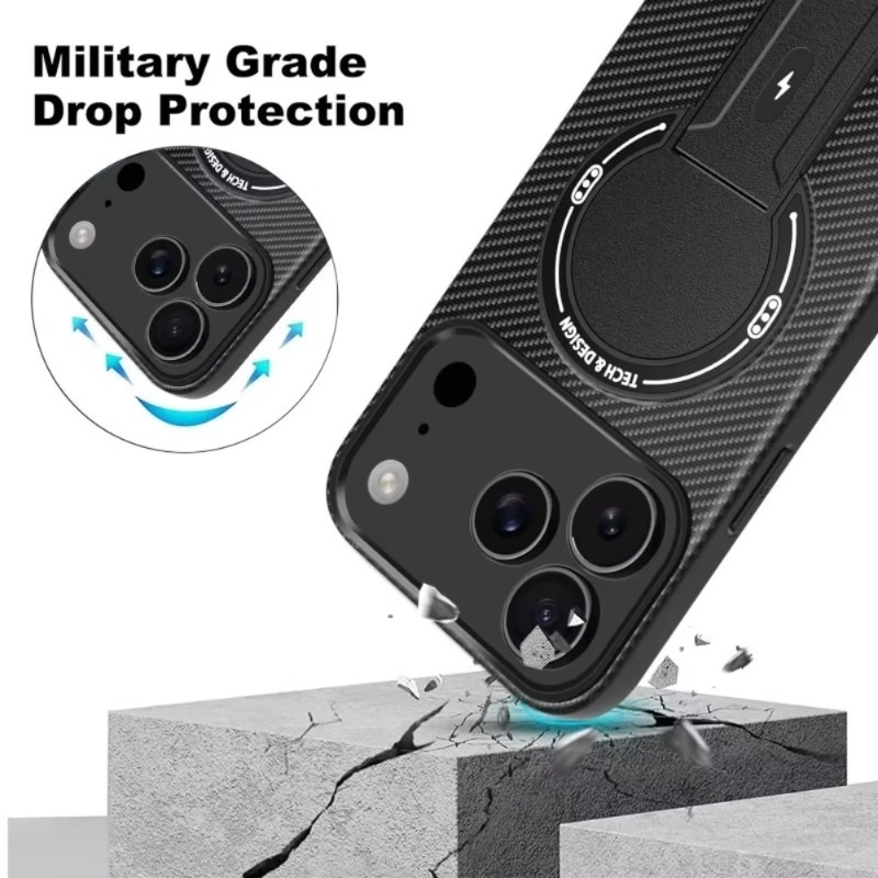 Luxury Invisible Stand Case Fo - Matte Hard Pc Back Case recension och pris