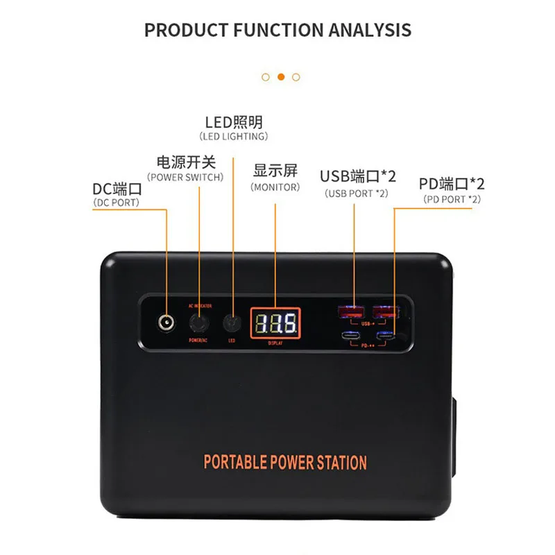 200W Portable Power Station 22 - Power Banks recension och pris