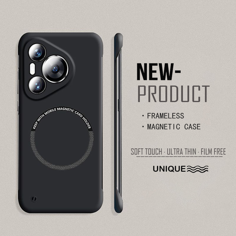 Ultra Thin Hard PC Magnetic Fr - Ultra Thin Frameless Phone Cover recension och pris
