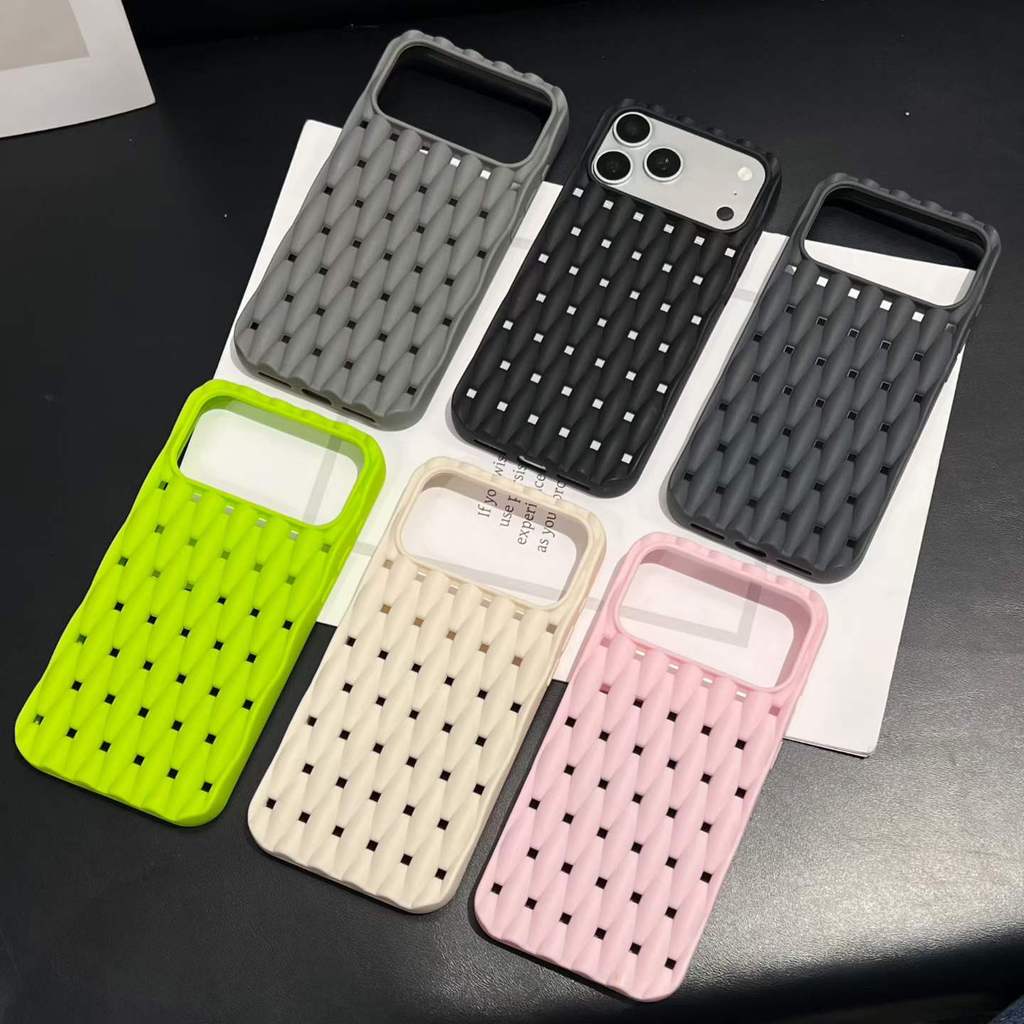 For IPhone 15 16 17 Pro Max Br - Heat Dissipation Mesh Breathable Case recension och pris