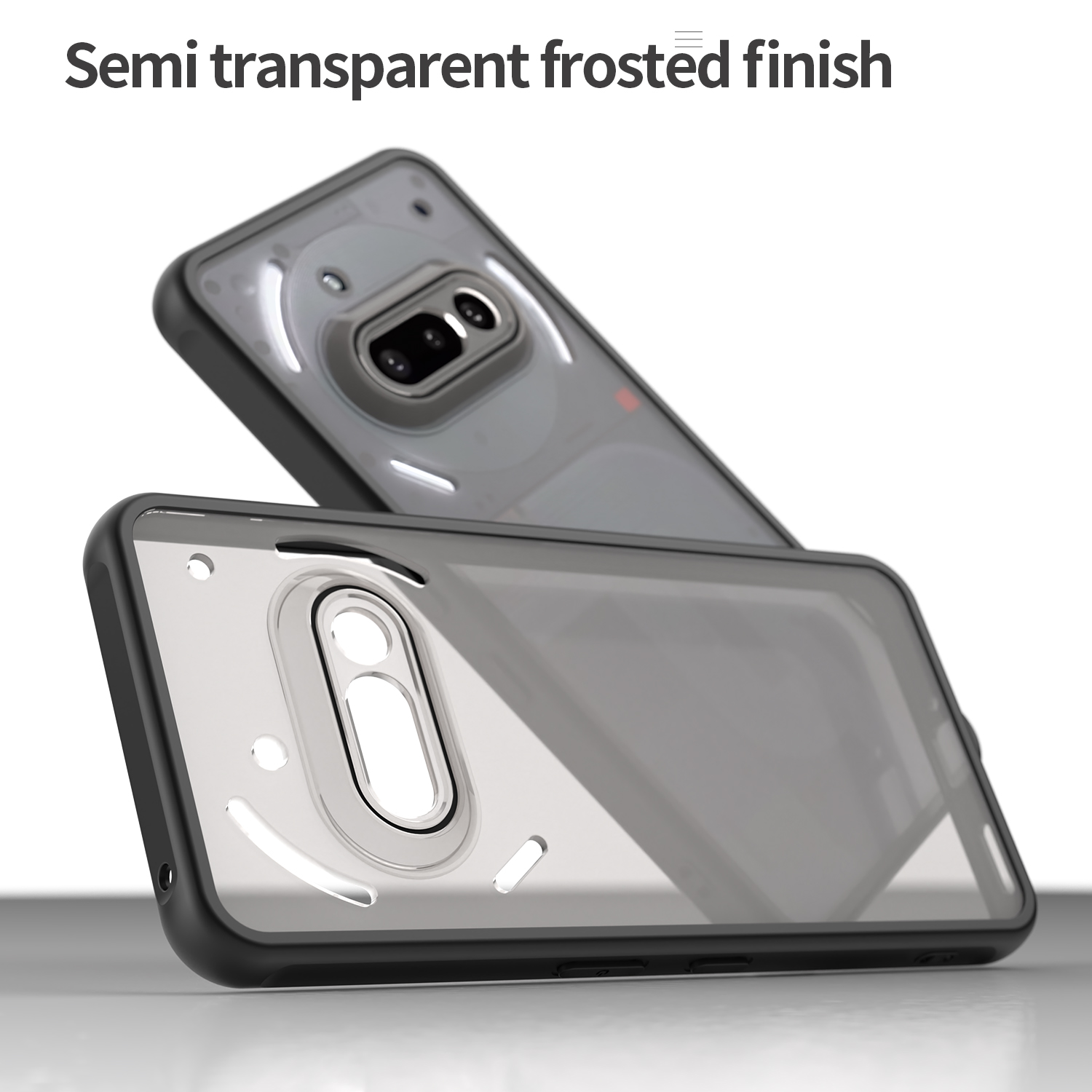Suitable for Nothing Phone 3a  - Matte Hard Pc Back Case recension och pris