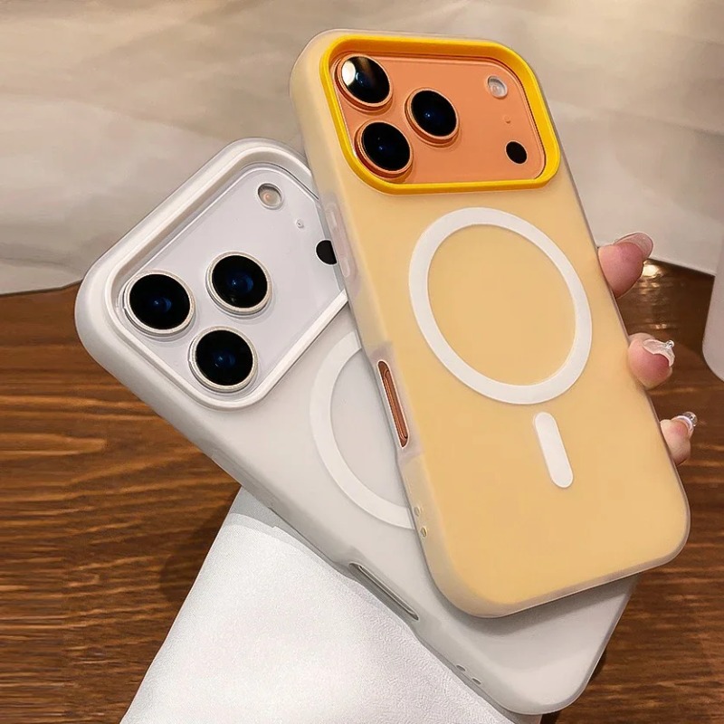 Luxury 2 IN 1 Magnetic Shockpr - Liquid Silicone Magnetic Phone Case recension och pris