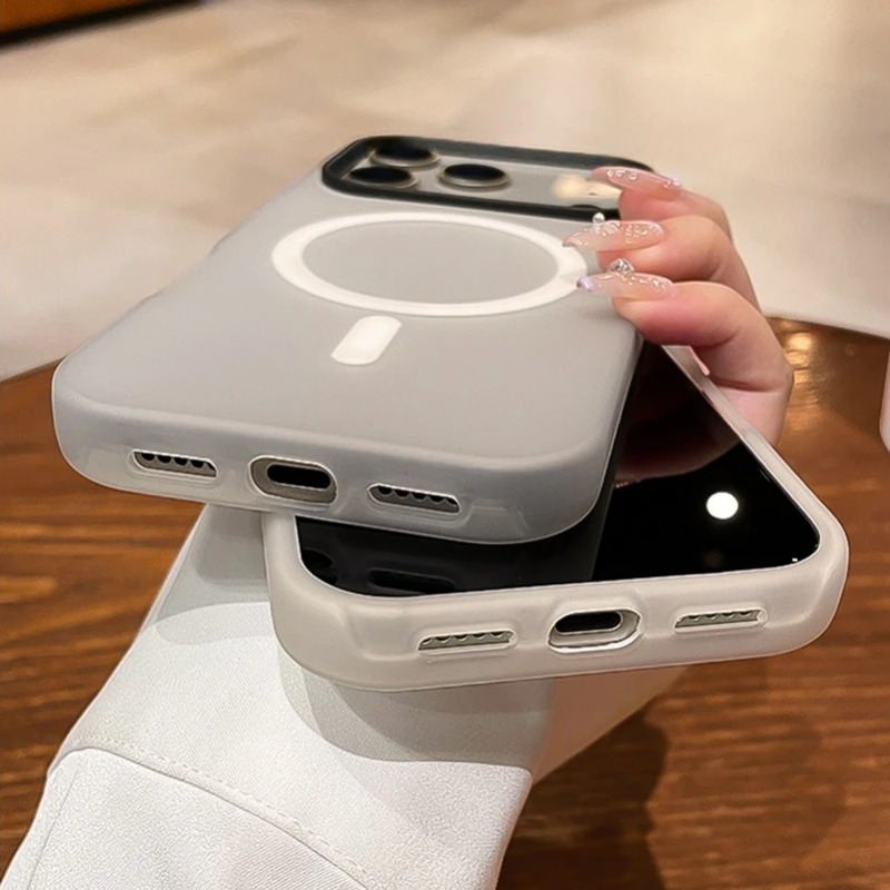Luxury 2 IN 1 Magnetic Shockpr - Liquid Silicone Magnetic Phone Case recension och pris