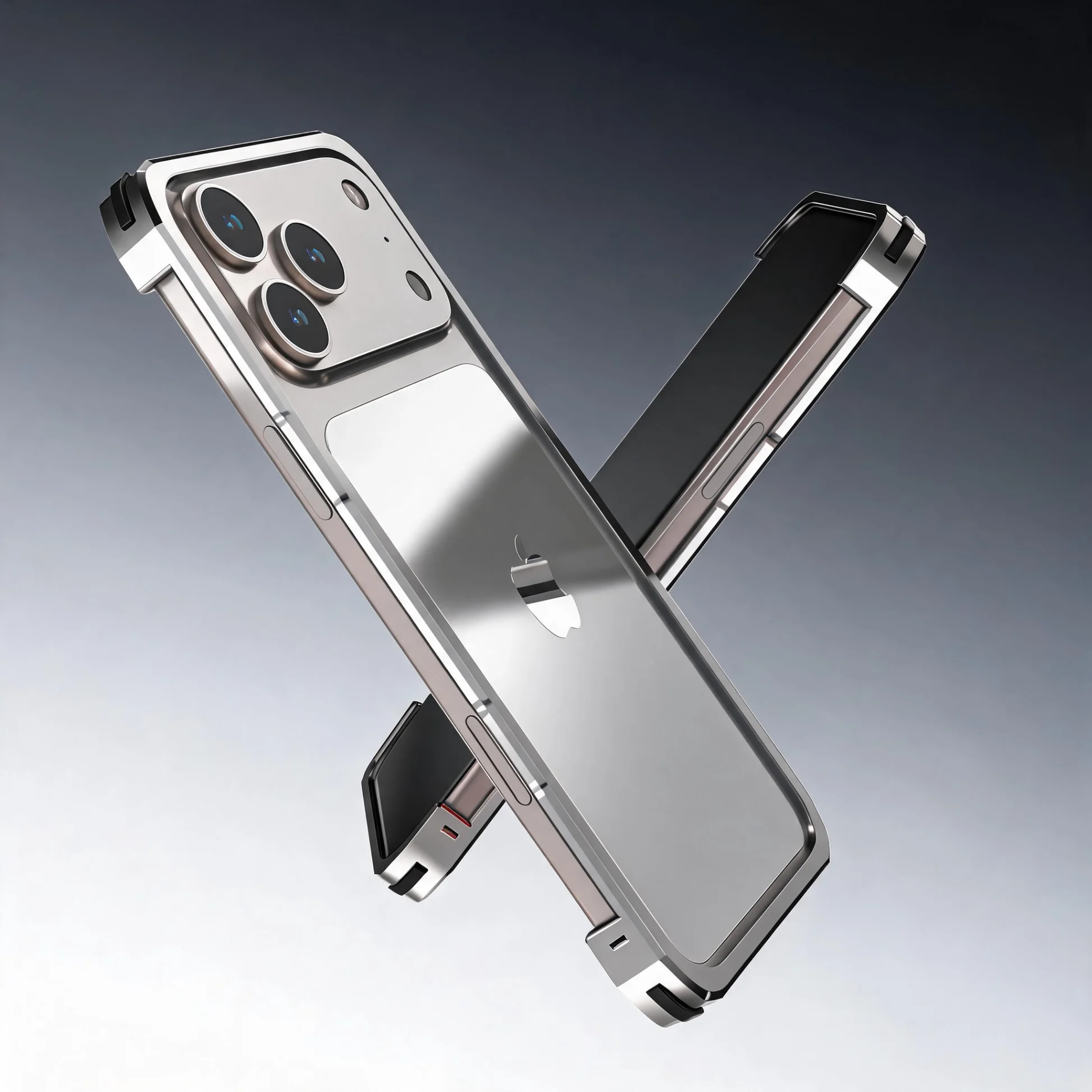 Premium Anodized Aluminum Meta - Metal Bumper Aluminum Frame Case recension och pris