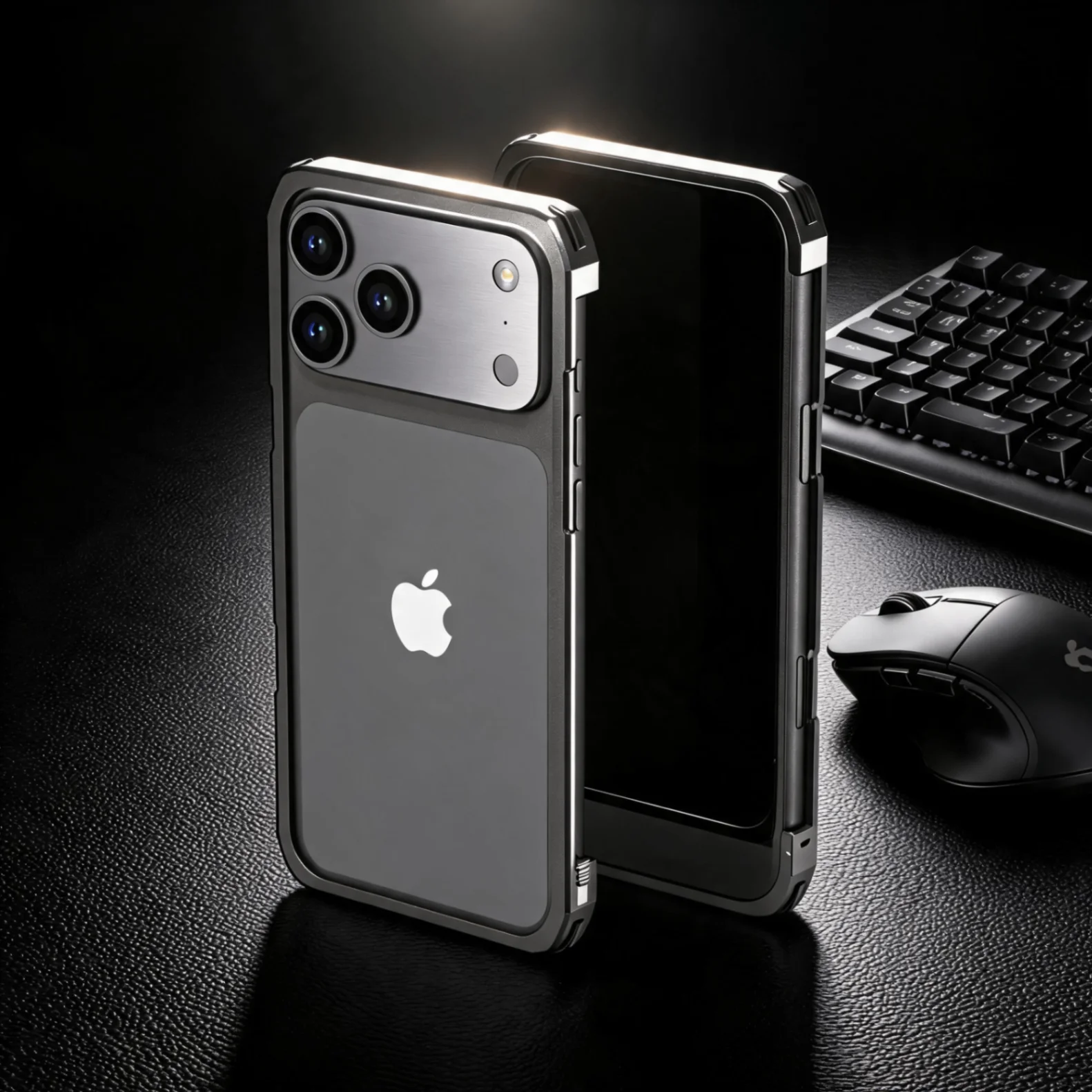 Premium Anodized Aluminum Meta - Metal Bumper Aluminum Frame Case recension och pris