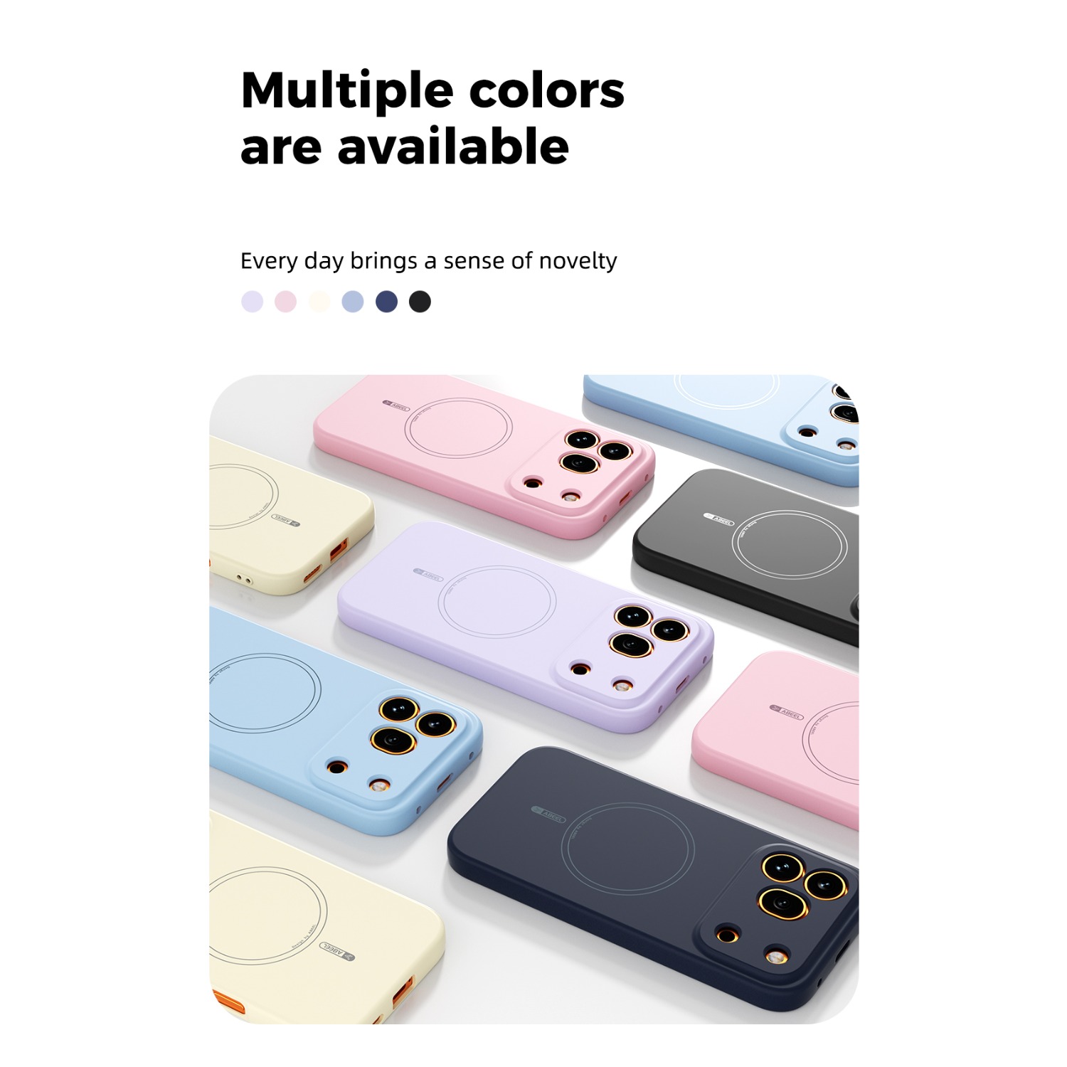 Liquid Silicone Invisible Magn - Liquid Silicone Magnetic Phone Case recension och pris