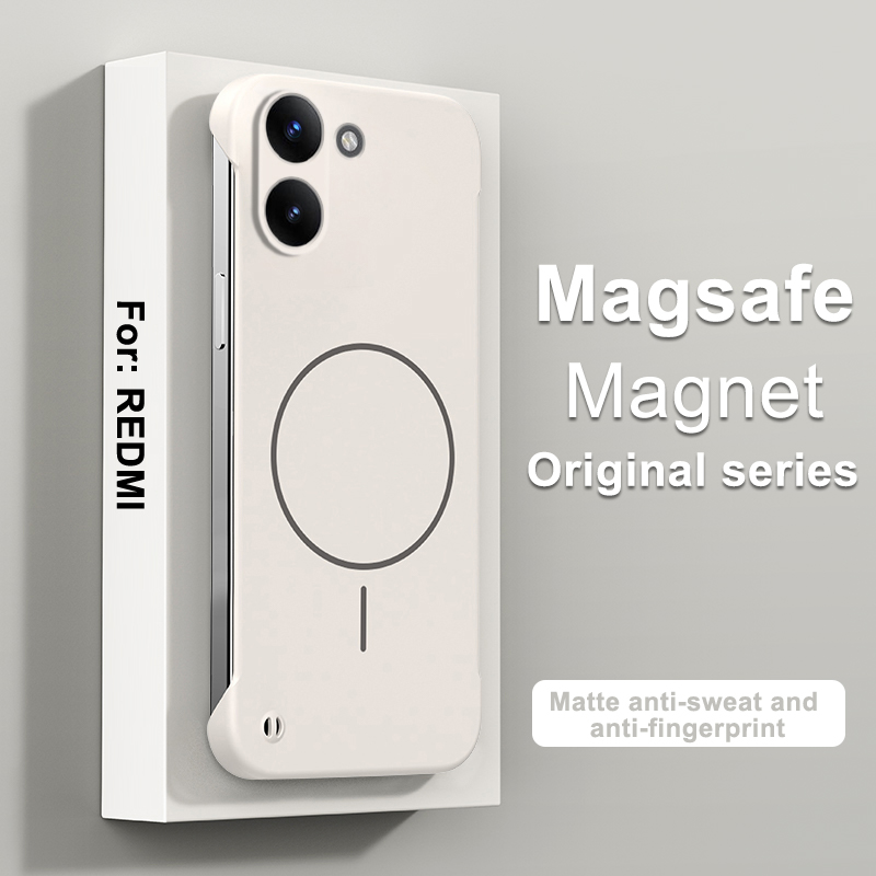 Magnetic Frameless Phone Case  - Ultra Thin Frameless Phone Cover recension och pris