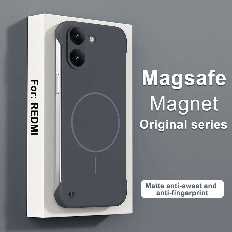 Magnetic Frameless Phone Case  - Ultra Thin Frameless Phone Cover recension och pris