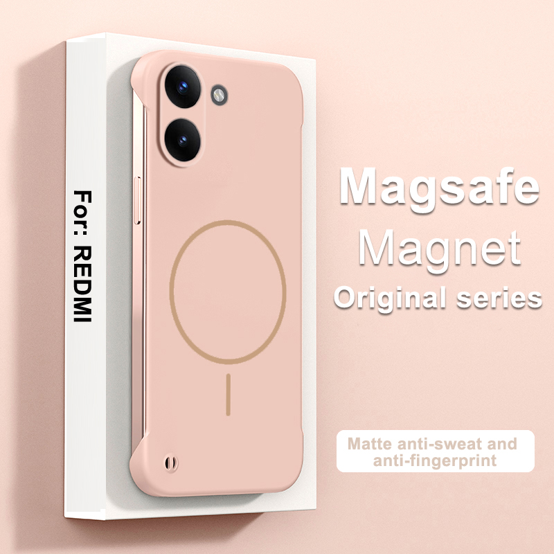 Magnetic Frameless Phone Case  - Ultra Thin Frameless Phone Cover recension och pris
