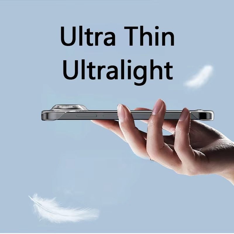 Ultra Thin Clear Frameless Pho - Ultra Thin Frameless Phone Cover recension och pris