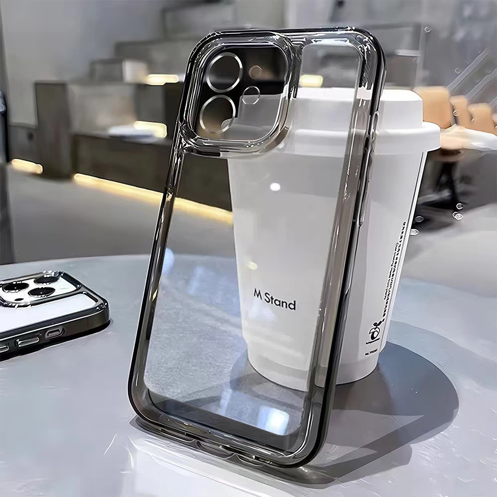 Luxury Phone Case For iPhone   - Clear Shockproof Bumper Case recension och pris