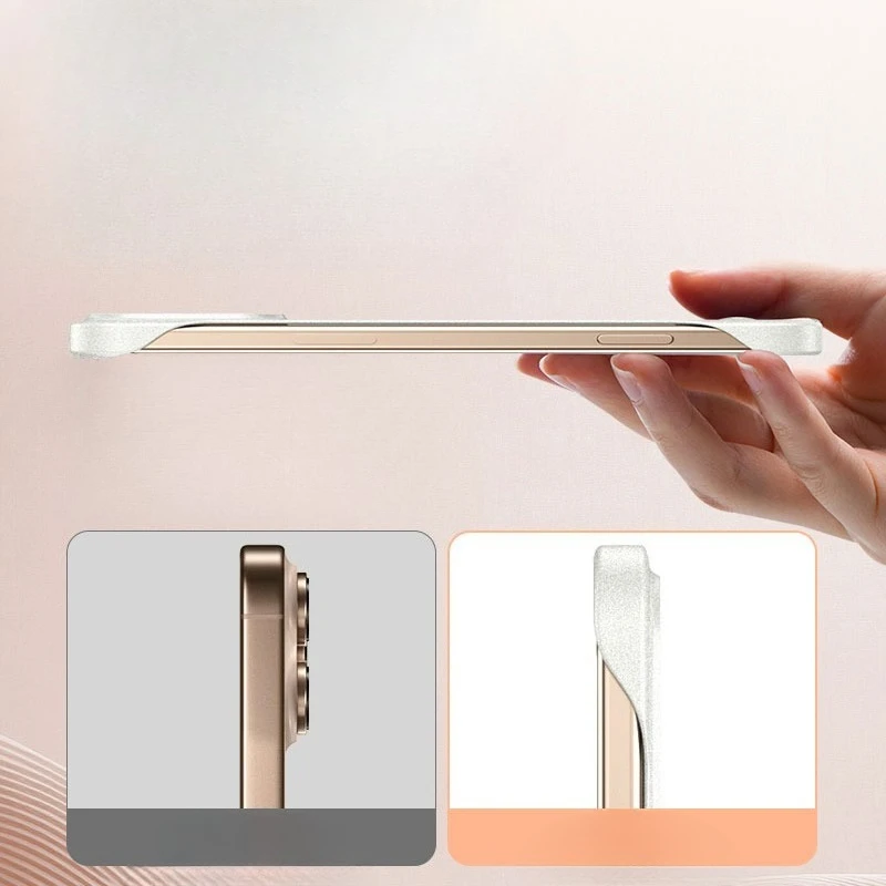 Sandstone Frameless Cover For  - Ultra Thin Frameless Phone Cover recension och pris