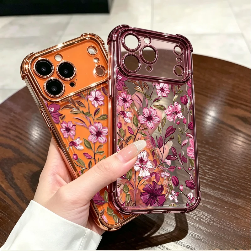 Vintage Red Floral Flowers Pat - Vintage Floral Pattern Soft Case recension och pris