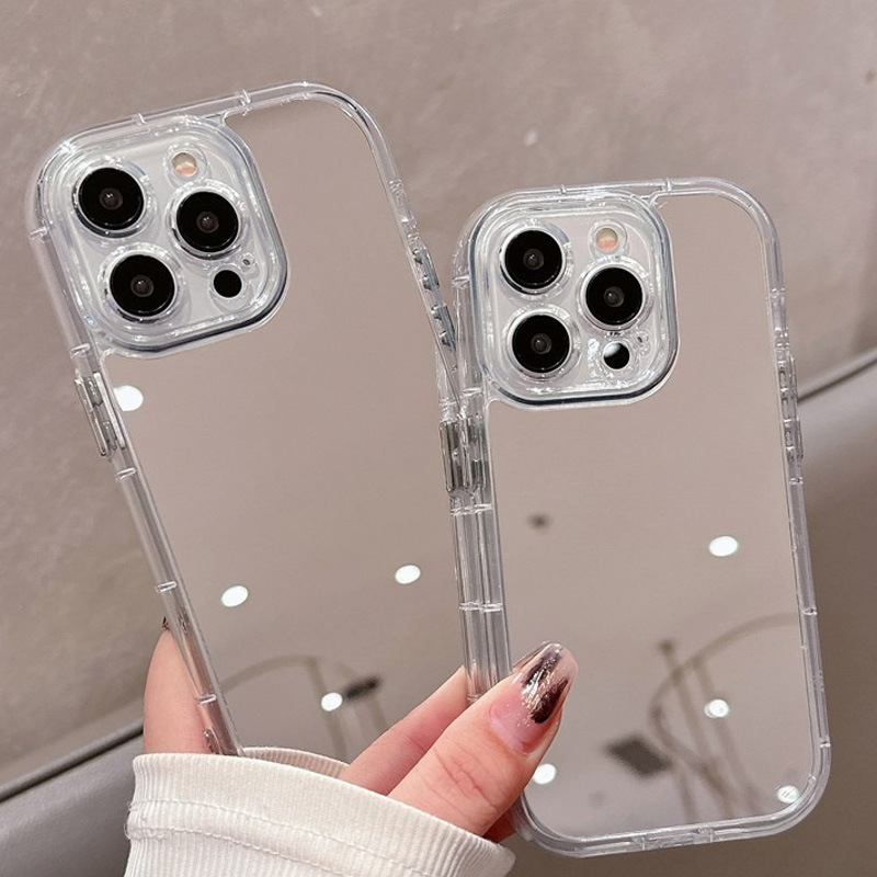 Clear Acrylic Makeup Mirror Ca - Clear Shockproof Bumper Case recension och pris