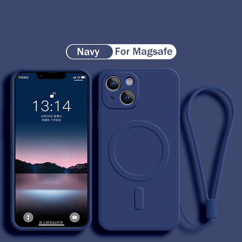 Liquid Silicone Magnetic Phone - Liquid Silicone Magnetic Phone Case recension och pris